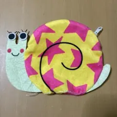 がんこちゃん カタツムリ ツムちゃんポーチ 小物入れ 星柄