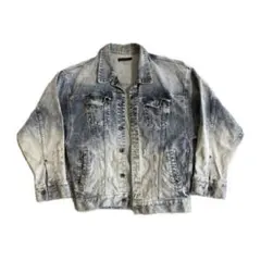 00s GOSTAR DE FUGA Damaged Denim Jacket - メルカリ