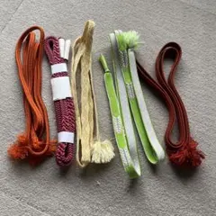 帯締め⑤ バッグハンドルにも　装飾用リボンセット　多色