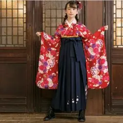 アリサナ　袴セット 150 　髪飾り付き