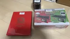 レザーショルダーバッグとティッシュクロックフラッシュアシュトレイ3セット