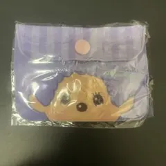 モンチッチ フラットコインケース 紫