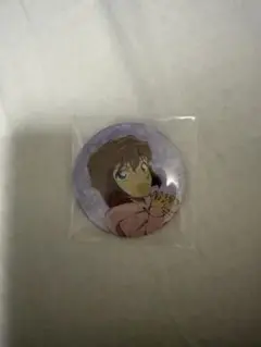 名探偵コナン 灰原哀 缶バッジ Snow ver.