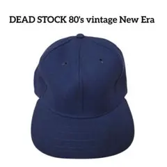 【DEAD STOCK】希少 80's vintage New Era キャップ