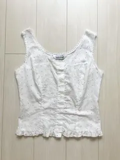 VINTAGE レースタンクトップ