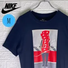 【24時間以内　匿名発送】ナイキ　シューズケース　デザインTシャツ　黒　Mサイズ