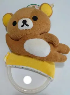 リラックマ　ぬいぐるみ　タオルかけ