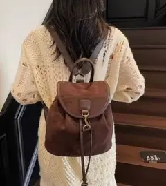 アリソンブラウン Brownie Suede Backpack - メルカリ
