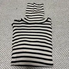 メリノリブタートルネックセーター