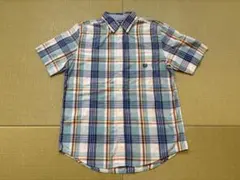 CHAPS マドラスチェックシャツ 半袖 ボタンダウン Mのサムネイル