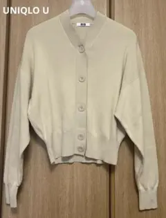 【お値下げ中】美品 ユニクロ U ショートカーディガン M