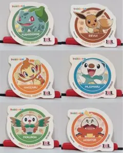 ポケモン サーティワン コラボ ステッカー 6種セット