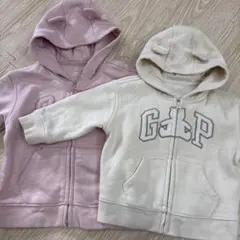 baby GAP フード付きパーカー 2点セット
