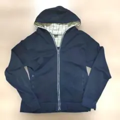FORAVI フード付きネイビーパーカー L