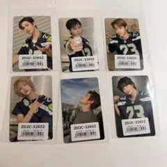RIIZE FAME universal 特典トレカ　6枚セット