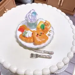 メンダコちゃんのスイーツプレート