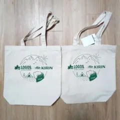 キリン ビール トートバッグ エコバッグ LOGOS 2枚セット　非売品