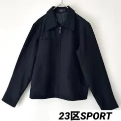 23区スポーツ L ジップアップブルゾン メンズ アウター 袖チャック