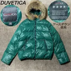 美品　DUVETICA ダウンジャケット　リアルファー　グースダウン　ヌプシ