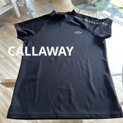 CALLAWAY ブラック モックネックシャツ