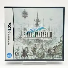 Nintendo DS『ファイナルファンタジー3』／ケース・説明書付き