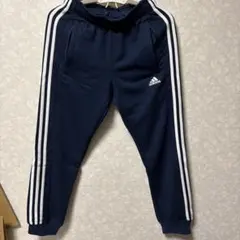 adidas ネイビー ジャージパンツ Mサイズ