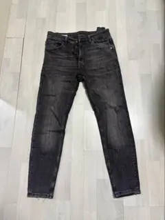 ZARAダークグレー スキニーデニム