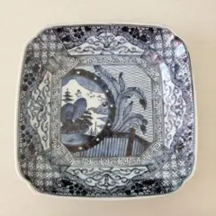 藍そめや　角皿　和食器のサムネイル