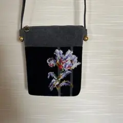 FEILER 花柄刺繍 ポシェット