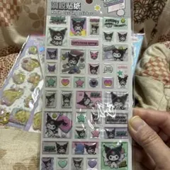 Kuromi 20周年記念 海外公式レジンキャスティングシール