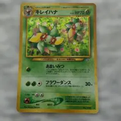 ポケモンカード 旧裏 良品 キレイハナ ☆ 拡張パック第1弾 金、銀、新