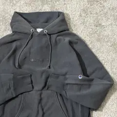 Champion リバースウィーブ 青タグ復刻 パーカー グレー S/M