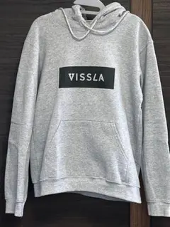 VISSLA グレー フード付きパーカー Mサイズ