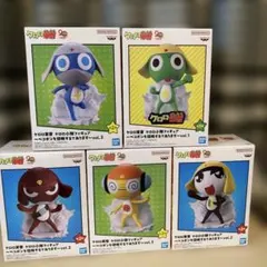 ケロロ軍曹　ケロロ小隊フィギュア　5体まとめ売り