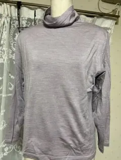 シャルレ　上質　ウール　ラベンダー