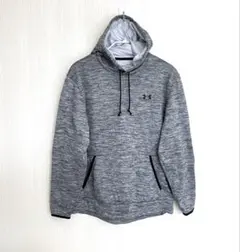 Under Armour ColdGear フード付きパーカー LG グレー
