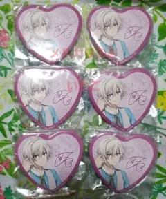 アイナナ 九条天 ハート型缶バッジ プライズ 6点セット