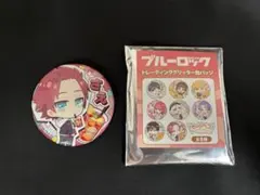 糸師冴　ブルーロック　トレーディンググリッター缶バッジ