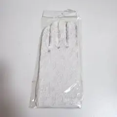【新品】 ホワイトレース ウエディンググローブ 手袋