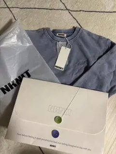 NKNIT embroidery logo used finish sweat
