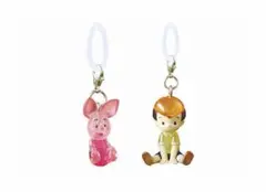 くまのプーさん ピグレット クリストファーロビン めじるしアクセサリー