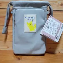 ポケモン 巾着スマートポーチ ピカチュウ