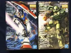 MG RX-78-2ガンダム Ver2.0＆MG ザク J Ver.2.0 - メルカリ