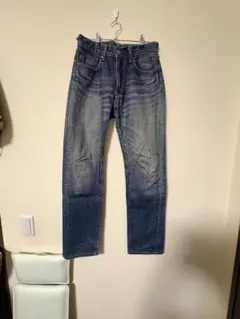 Levi’s 505 W29 L33 濃紺 00s ヒゲ 色落ち ストレート