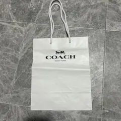 COACH ホワイト紙袋
