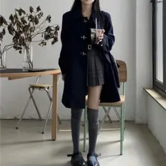 秋冬 トレンチコート ミリタリーコート アウター レディース 韓国