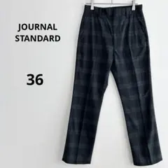 ジャーナルスタンダード テーパードパンツ チェック