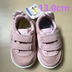 新品IFME ピンク マジックテープシューズ13.0cm