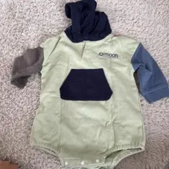 OUTDOOR PRODUCTS フード付きロンパース