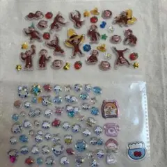 うるちゅるポップシール　おさるのジョージ他